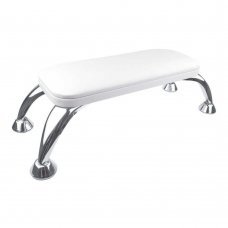 Подлокотник на хромированных ножках (White)